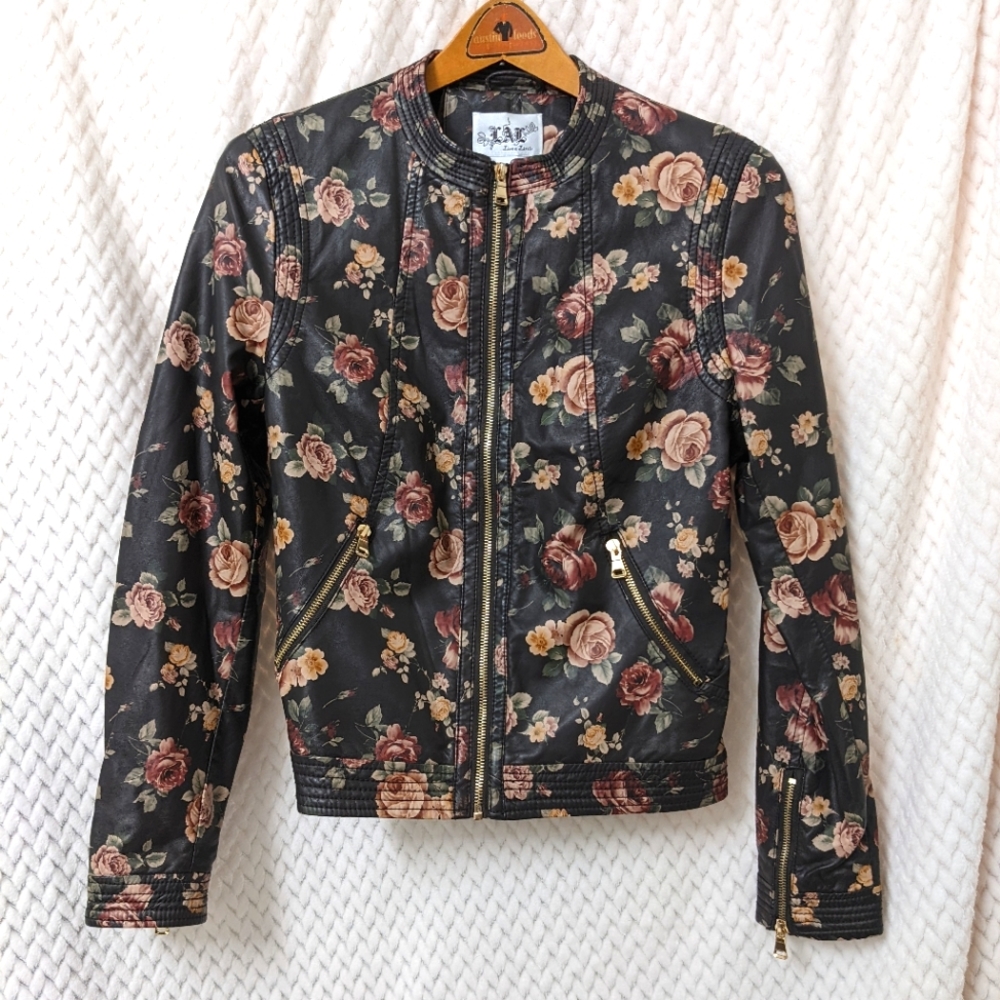 Floral Bomber Jacket